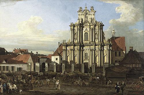 Bernardo Bellotto Visitationist Church in Warsaw